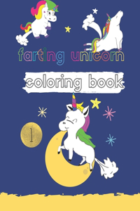 Unicorns Farting Coloring Book