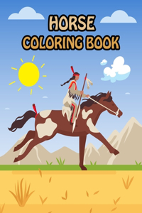 Horse Coloring Book
