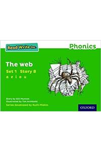 Read Write Inc. Phonics: Green Set 1 Storybook 8 The Web