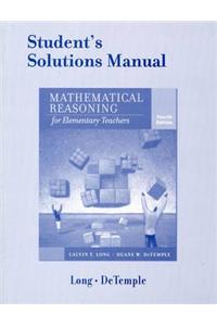 Mathematical Reasoning for Elementary Teachers