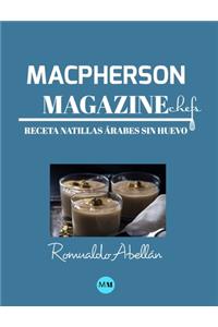Macpherson Magazine Chef's - Receta Natillas árabes sin huevo