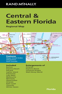 Rand McNally Folded Map: Central & Eastern Florida Regional Map