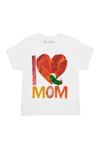 World of Eric Carle: I Love Mom Kids' T-Shirt - 2 Yr