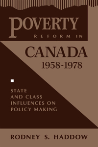 Poverty Reform in Canada, 1958-1978