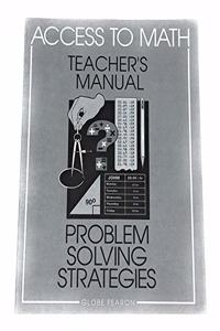 Access to Math: Problem Solving Strategies Trm 96