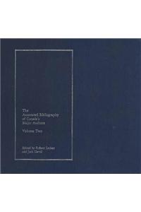 The Annotated Bibliography of Canada's Major Authors