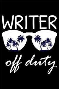 Writer Off Duty