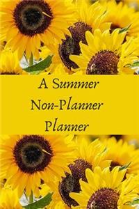 A Summer Non-Planner Planner