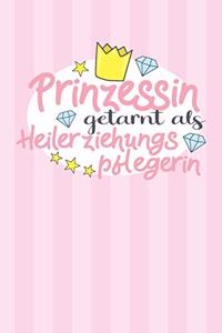 Prinzessin getarn als Heilerziehungspflegerin