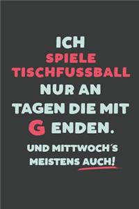 Ich Spiele Tischfussball
