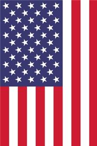 American Flag Notebook