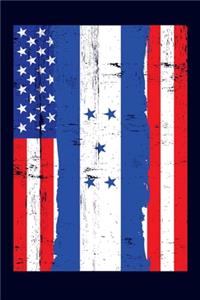 Honduran American Flag Notebook