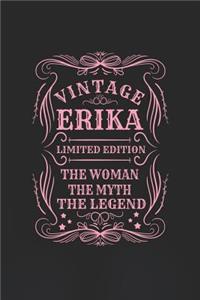 Vintage Erika Limited Edition the Woman the Myth the Legend