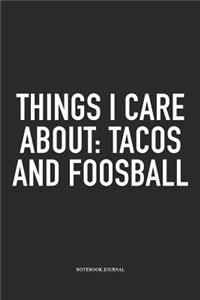 Things I Care About