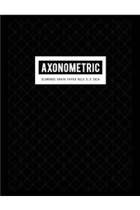 Axonometric Diamonds Graph Paper