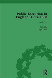 Public Execution in England, 1573–1868, Part I Vol 3