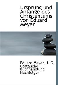 Ursprung Und Anfange Des Christentums Von Eduard Meyer