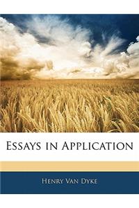 Essays in Application