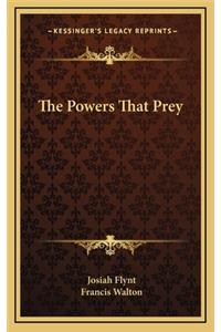 The Powers That Prey