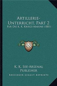 Artillerie-Unterricht, Part 2