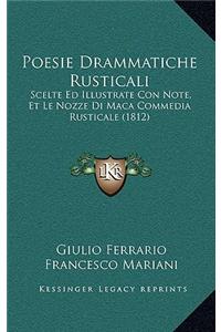 Poesie Drammatiche Rusticali