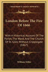 London Before The Fire Of 1666