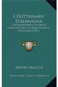 I Dottrinarii D'Alemagna