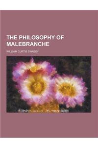 The Philosophy of Malebranche