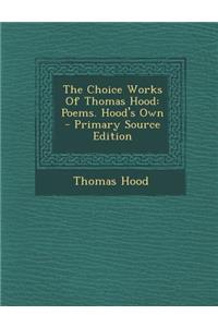Choice Works of Thomas Hood