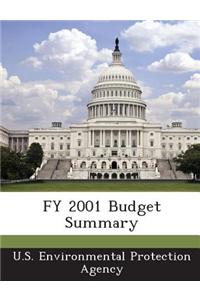 Fy 2001 Budget Summary