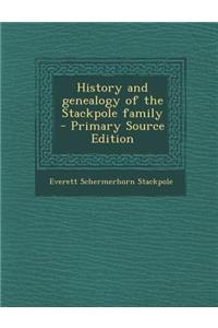 History and Genealogy of the Stackpole Family