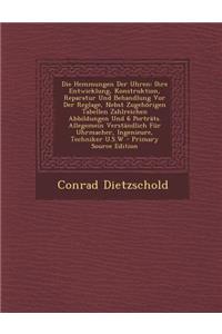 Die Hemmungen Der Uhren