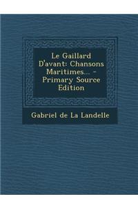 Gaillard D'Avant