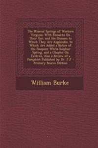 The Mineral Springs of Western Virginia