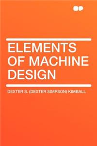 Elements of Machine Design
