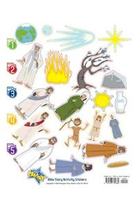 Vacation Bible School 2010 Galactic Blast Bible Story Activity Stickers Vbs