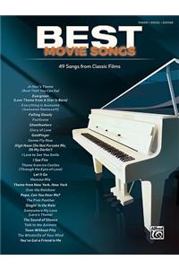 Best Movie Songs: 48 Songs from Classic Films (Piano/Vocal)