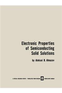 Electronic Properties of Semiconducting Solid Solutions