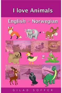 I Love Animals English - Norwegian