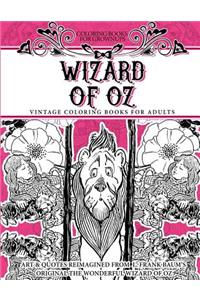 Coloring Books for Grownups Wizard of Oz