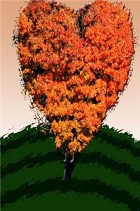 Journal Autumn Love Tree