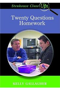 Twenty Questions Homework