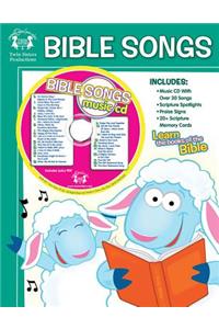 Bible Songs 48-Page Workbook & CD