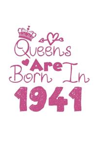 Queens Are Born In 1941 Notebook