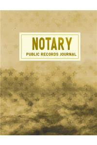 Public Notary Records Journal