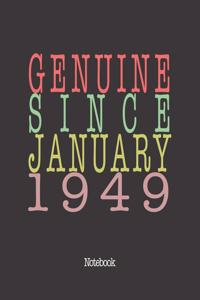 Genuine Since January 1949