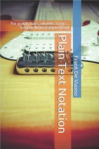 Plain Text Notation