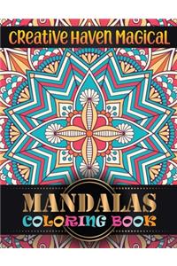Creative Haven Magical Mandalas Coloring Book