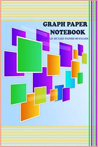 Graph Paper Notebook Quad Ruled Paper 80 Pages