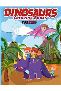 Dinosaurs coloring books for kids